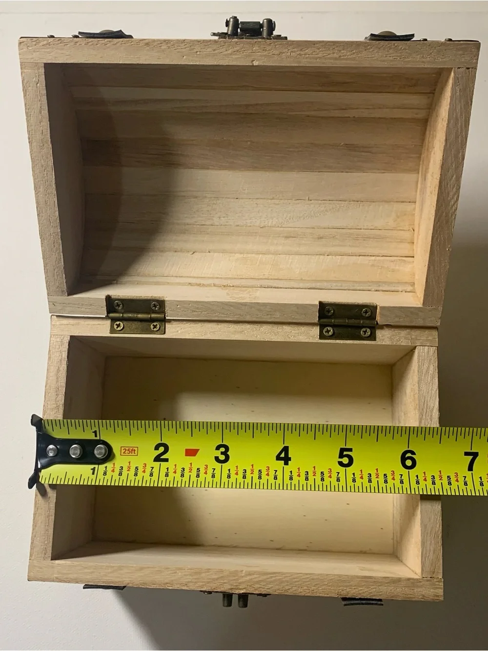 Wooden treasure chest